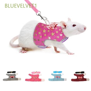 Bluevelvet1 Coleira De Animal De Estimação Ajustável De Segurança Ajustável Para Hamster / Multicolorido