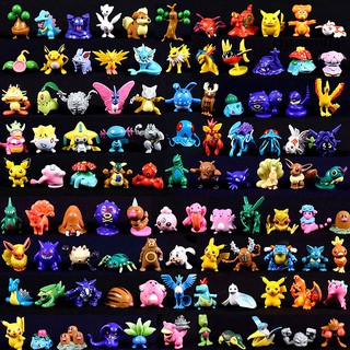 Cr + 144 Pçs Bonecos De Elfin Pokemon / Monstro De Bolso / Mini / Action Figure Para Aniversário (5)