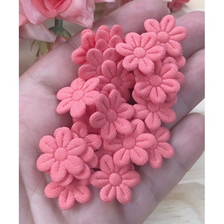 Florzinha de Tecido Pequena - Goiaba - 20 unidades