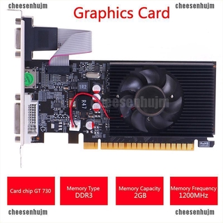 [Placa Gráfica Desktop GT730 2G DDR3 64Bit De Vídeo (1)
