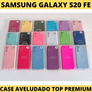 Capinha Case Do Celular Samsung Galaxy S20 FE Aveludado Top Premium Com Proteção Câmera