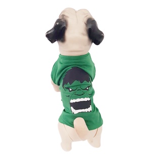Camiseta Pet Hulk - roupa para cachorro - tamanhos 01 a 07