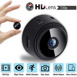 Mini câmera com sensor de movimento, visão noturna, wifi