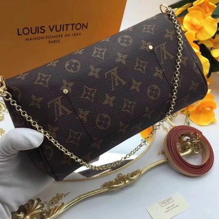 Clutch Bag Louis Vuitton Favorite 100% Couro Canvas Legítimo Top Premium Italiana Monogram Lv (2)