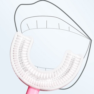 U-Shape Escova De Dentes Infantil De Silicone Flexível Oral (9)