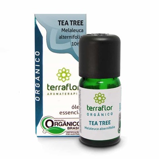 Óleo Essencial Tea Tree Melaleuca Orgânico Terra Flor 10ml