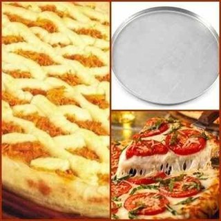 Forma Para Pizza Em Alumínio 30cm