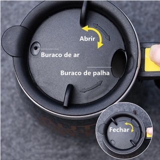 Caneca USB automática de agitação automática Misturador elétrico inteligente Copo de mistura de café e leite (3)