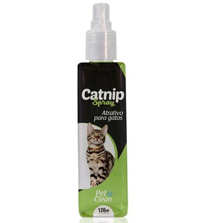 Spray Atrativo Cat Nip 120ml Para Gatos - Pet Clean