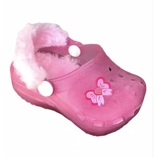 pantufa infantil princesa menina sandália rosa Juju Shoes antiderrapante babuche pelinho Juju shoes pantufa infantil kids menina bebê pelinhos sandália rosa pink laço gliter