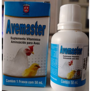 AVEMASTER - 50 ML Suplemento vitaminas para pintinhos pinto frangos