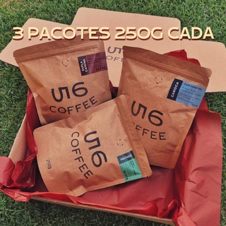 KIT 3 PACOTES DE 250g CADA - 56 Coffee