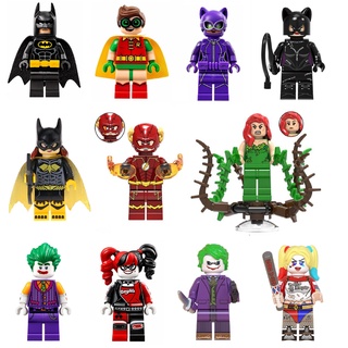 Lego Batman Mini Figuras DC - Batman / Coringa / Liga da Justiça - Blocos De Construção