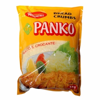 Farinha para Empanar Panko Bread Crumps Woomtree 1kg - Tetsu Alimentos