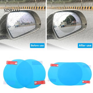 Sd_ 2pçs Película Protetora Transparente Impermeável Para Espelho Retrovisor De Carro (1)
