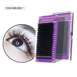 [Venda por atacado]NAGARAKU eyelashes 0.05/0.07/0.10 Extensão De Cílios Postiços Em Formato De Premium 4d / Maquiagem Y shape 8-15 mix