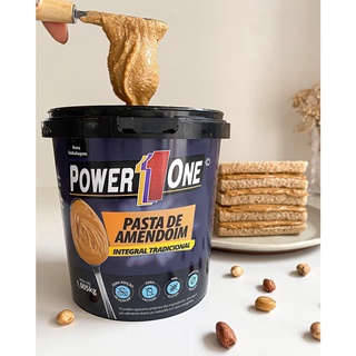 Pasta de Amendoim Tradicional Integral 1kg - Power One (3)