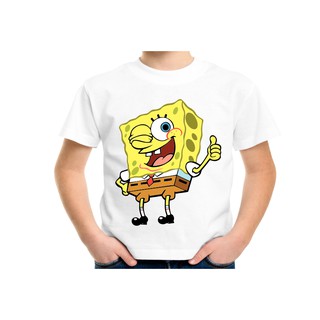 Camisa Camiseta bob esponja Personalizada desenho blusa Infantil juvenil