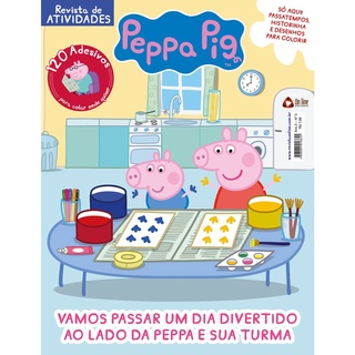 Peppa Pig Revista de Atividades com 120 Adesivos