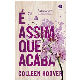 Livro É Assim que Acaba- Colleen Hoover