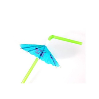 Kit 12 Canudo Sombrinha/ Guarda-chuva/12 Fruta ou 8 Flamingo para Drinks Copo Festa tropical decoração (4)