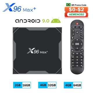 Smart TV Box Android 9.0 X96 Max Plus 4GB 64GB 32GB Amlogic S905X3 Quad Core 5.8GHz Dual Frequency Wifi 1000M 4K 60fps Set Media Player