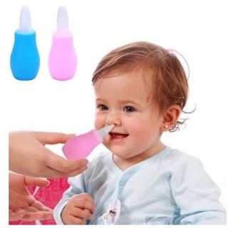 Limpar Nariz Aspirador Nasal Bebe Rosa e Azul