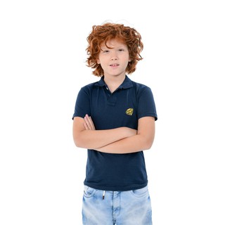 Kit 2 Camiseta Polo Infantil Infanto Juvenil Masculino Menino (8)