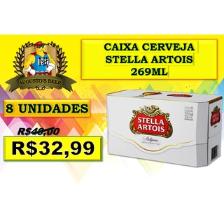 Caixa Cerveja Stella Artois 269ml