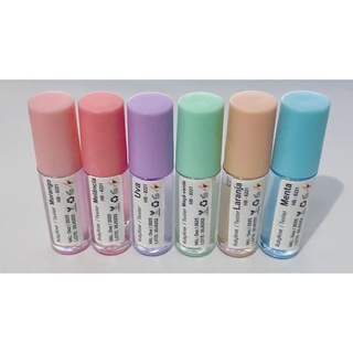 Kit Com 6 unidades Provadores Gloss Labial Hidratante Lip Oil Ruby Rose Hb-8221 (1)
