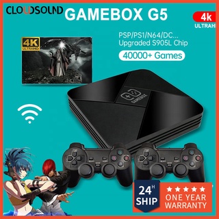 Console De Jogo De Vídeo Caixa+ Android TV Box 4K 10000+ Retro Clássico Jogos