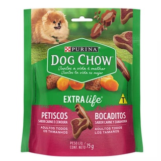 Petisco P/ Cães Pequenos Sabor Carne Cenoura Dog Chow Purina