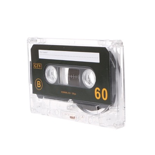 Fita Cassete De Ouro Em Branco Vazio 60 Minutos De Gravação De Áudio Para Speech Music Player (2)