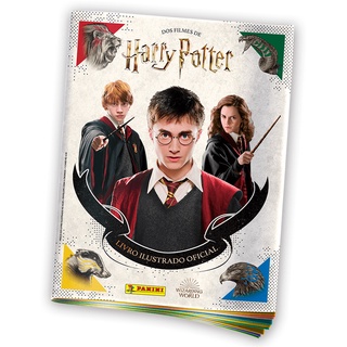 Álbum de Figurinhas Oficial Harry Potter Saga Capa Cartão