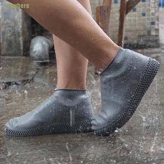 Ive Silicone Shoe Cover Latex Riding Rain Boots Cover Reusable Dust Cover Non-slip