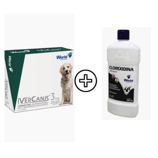 Tratamento Dermatite Canina Kit Remedio Para Sarna E Shampoo até 15 kg
