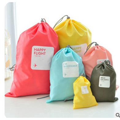 Tarp nylon drawstring bag to store 4 pieces/set (2)