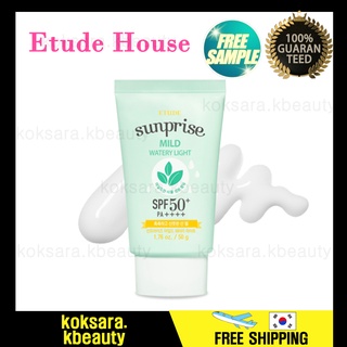 [Etude House] Sunprise Mild Watery Light SPF50+ PA++ 50g / shipping from korea