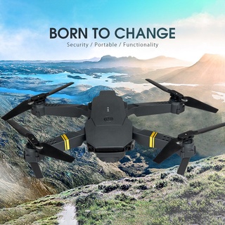 Drone De Câmera Aéreo E58 Pequeno Alta Definição Wifi Com Imagem Em Tempo Real 4 Eixos