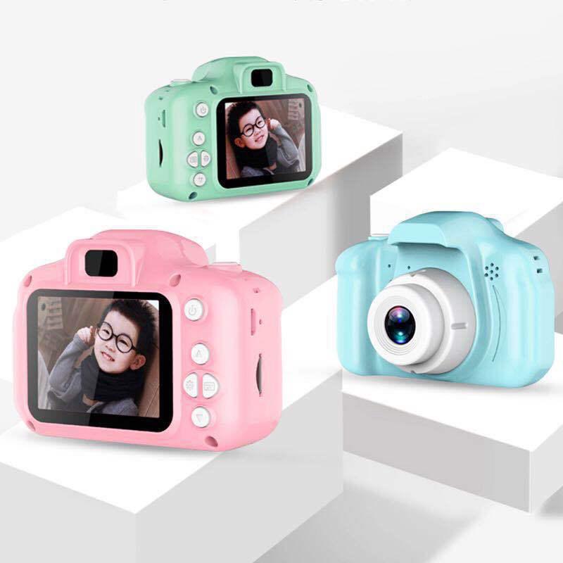 Mini Câmera De Vídeo Digital Crianças Recarregável 8MP Hd Criança Câmeras Filmadora À Prova De Choque (1)