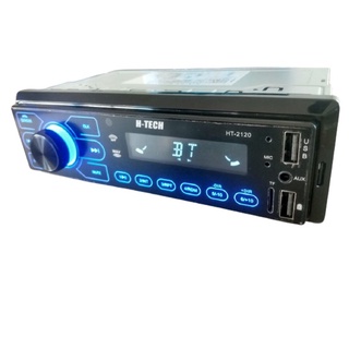 Radio Carro Touch Bluetooth BT 4x45rms Som Automotivo Mp3 H-tech Ht-2120 com 2 Usb (1 pra carregar celular) Sd Card faci