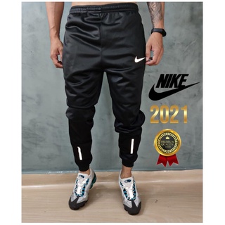Calça Nike Masculina Com Bolso Promoção Jogger Envio Imediato Preta Logo Refletivo (4)