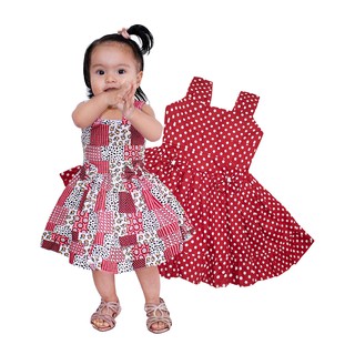vestido criança de 1 ano rodado festa com alcinha roupa infantil para menina floral primavera verão vermelho branco azul poa atacado