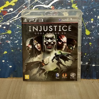 Injustice: Gods Among Us (Dublado em Português) - PS3 Mídia Física Original - Play 3