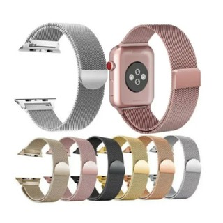 Pulseira Aco Milanese metal Apple Watch 44 42 40 E 38mm Series 1 2 3 4 Apple Watch, 1/2/3/4/5/6 IWO 8, 9, 10, 11, 12, 13, AK76, HW16, W26, W34 MAX, T55, FT50, LD05, K8, K9, IWO16, W26 MINI, W46, W46, T500, P10, Y60, FT50, F8. F9, X6, X7, X8, DTX