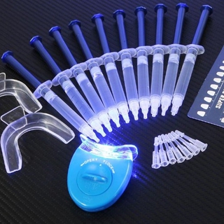 Gel Dental Profissional Clareador para Dentes Brancos LED/ Kit Clareador
