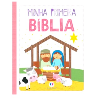 Livro Almofadado Minha Primeira Bíblia Para Meninas - Historias da Bíblia Infantil