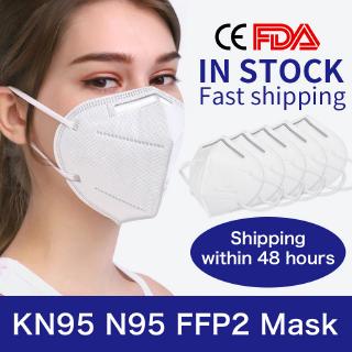 (10Pçs) Máscara De Proteção De Cinco Camadas Kn95