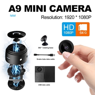 A9 Mini HD 1080 Camera Wireless Wifi IP Night Vision Remote Control tranquility (5)