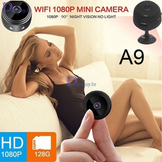 Mini Câmera A9 Mini Câmera 1: 1 1080p Ip Sem Fio Magnético